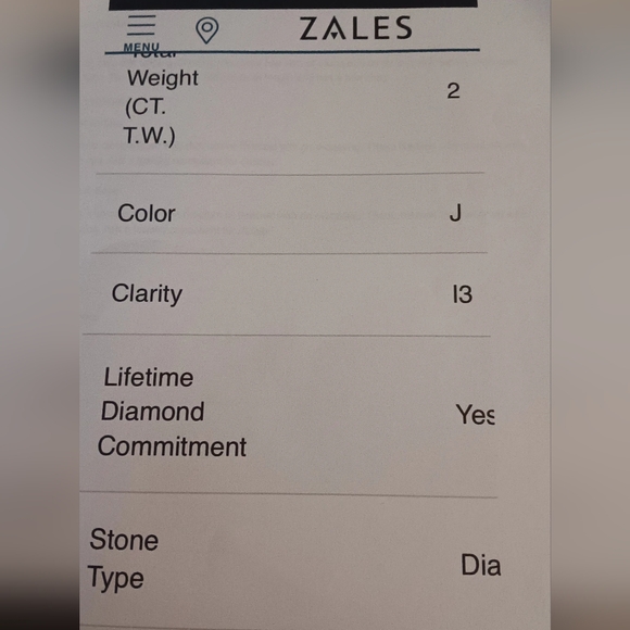 ZALE'S Diamond "X" Bracelet - Picture 9 of 14